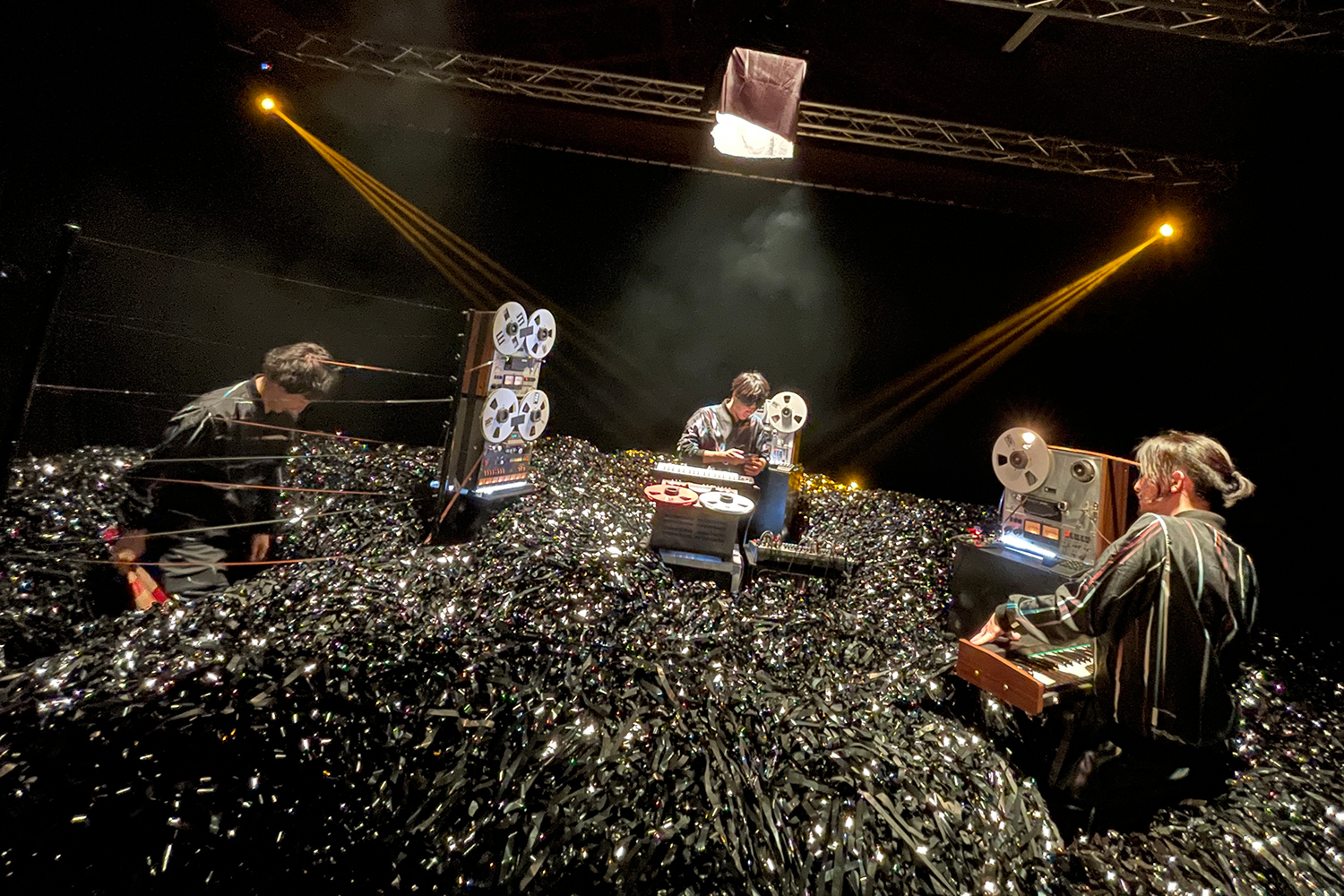 Open Reel Ensemble Music video BTS pic 0001