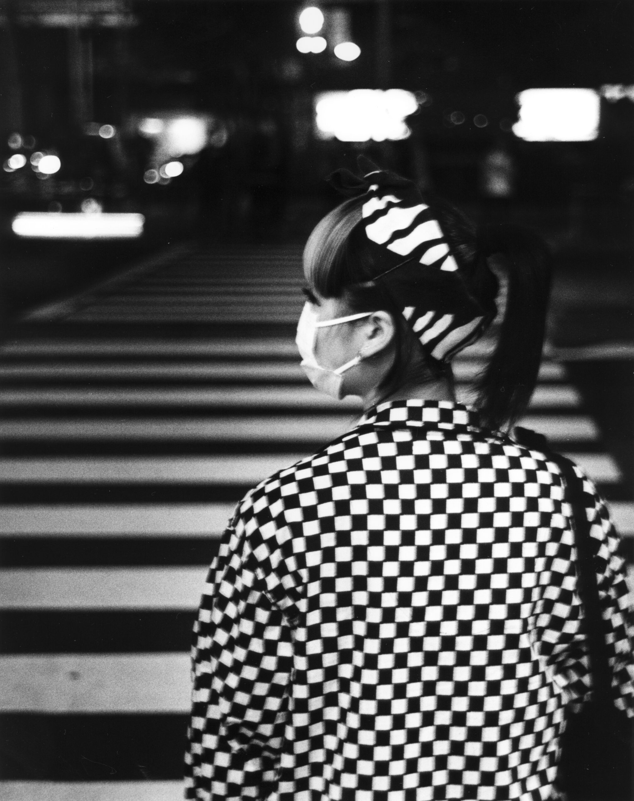 B&W photography by Thomas Beswick, Filmmaker based in Tokyo. Tokyo to Osaka Series 'stars and squares'